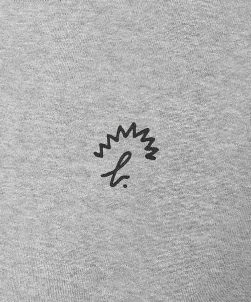 agnes b.（アニエスベー）の「【agnes b. pour ADAM ET ROPE' 】SWEAT SHIRT（スウェット・レディース・ホワイト/グレー/ピンク・SMALL/S）」の9枚目の写真