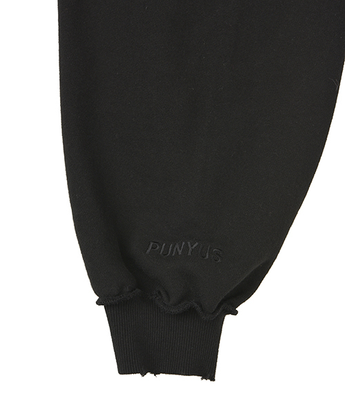 PUNYUS（プニュズ）の「ダメージスウェット（スウェット・レディース・ブラック/ベージュ/杢グレー/ピンク・4/3）」の15枚目の写真