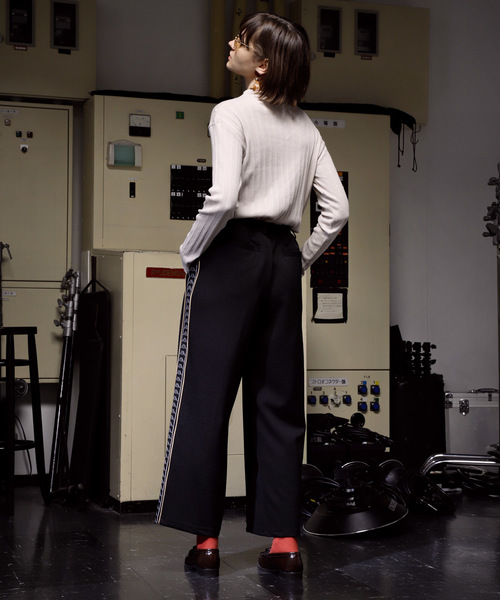 Kappa（カッパ）の「【Kappa/カッパ】 別注サイドテープ ワイドジャージパンツ（その他パンツ・メンズ・ブラック系その他/ブラック系その他2・S/M/L）」の17枚目の写真