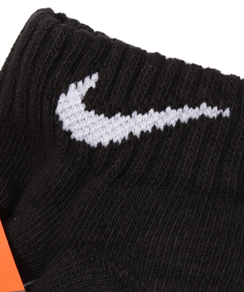 NIKE（ナイキ）の「ナイキ 3足セット コットンソックス ローカット NIKE 3P COTTON SOCKS LOW SX4701（ソックス/靴下・レディース・ブラック/ホワイト/マルチ・24cm/27cm）」の4枚目の写真