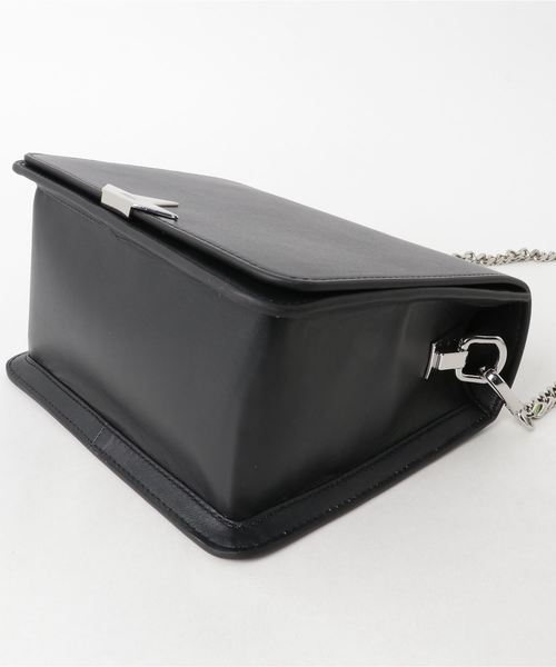 ASH（アッシュ）の「【MELISA】BL スクエアチェーンバッグ（ショルダーバッグ・レディース・ブラック・ONE SIZE）」の3枚目の写真