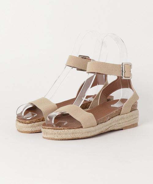 STYLEBLOCK（スタイルブロック）の「ジュートソール厚底ストラップスポーツサンダル（サンダル・レディース・ブラック/オレンジ/レオパード/ベージュ/イエロー・37/36/38/35/41/39/43/42/40）」の11枚目の写真