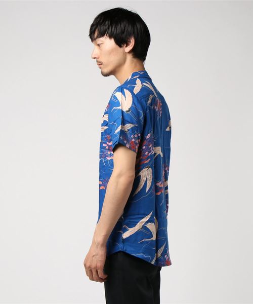 RVCA（ルーカ）の「半袖シャツ RVCA DESI AJ041-136（シャツ/ブラウス・メンズ・ブルー・M/S）」の3枚目の写真