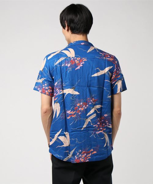 RVCA（ルーカ）の「半袖シャツ RVCA DESI AJ041-136（シャツ/ブラウス・メンズ・ブルー・M/S）」の2枚目の写真