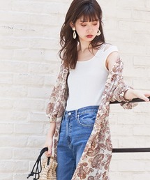 natural couture | スリット入りタンク(タンクトップ)