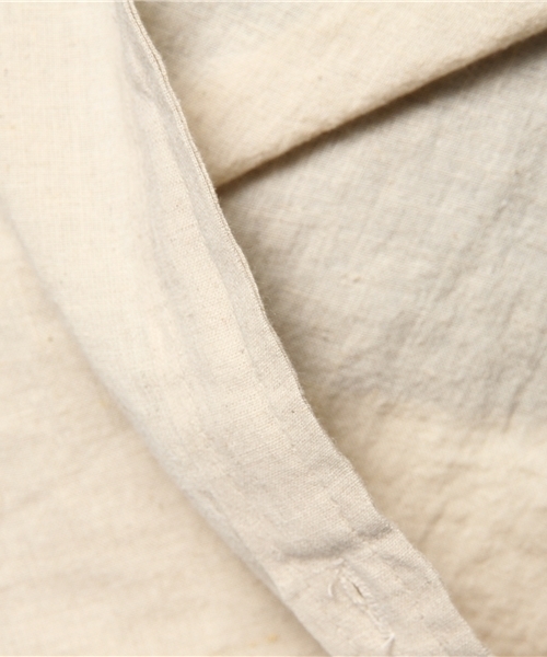 goa（ゴア）の「リネン混ボーイズシャツ（シャツ/ブラウス・レディース・キナリ/グレー系その他/ブルー/オフホワイト・FREE）」の10枚目の写真