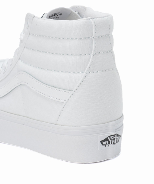 VANS（バンズ）の「【VANS / ヴァンズ】SK8-HI PLATFORM 2.0（その他シューズ・レディース・ホワイト・6/5.5/6.5/5/7）」の8枚目の写真