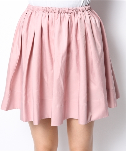 Heather（ヘザー）の「ハリギャザースカート　545635（スカート・レディース・ピンク/ベージュ/イエロー/ブラック・FREE）」の8枚目の写真