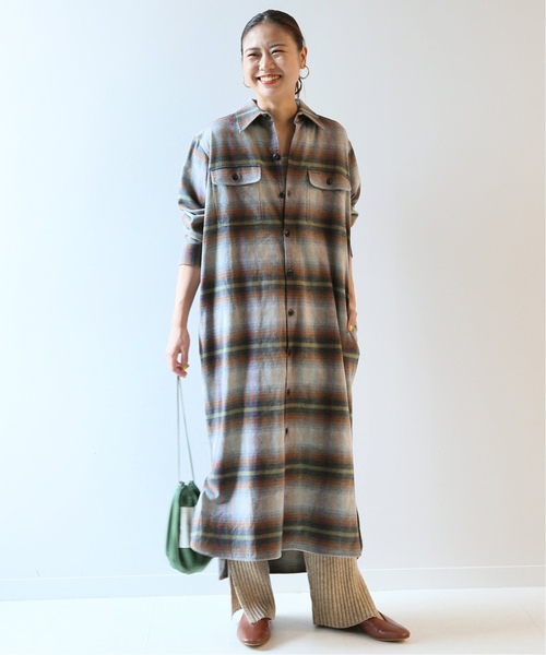 極美品 PENDLETON シャツワンピース 長袖 ロング レディース PENDLETON（ペンドルトン）の「[PENDLETON/ペンドルトン] シャツ