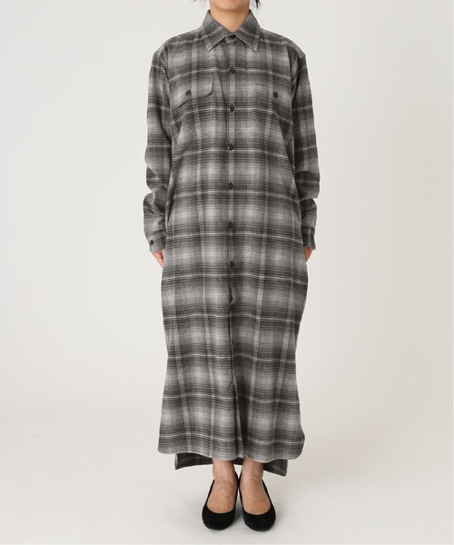 PENDLETON（ペンドルトン）の「【PENDLETON / ペンドルトン】SMUロングシャツワンピース◆（シャツワンピース・レディース・ベージュ/グレー/イエロー・MEDIUM）」の17枚目の写真