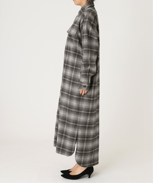 PENDLETON（ペンドルトン）の「【PENDLETON / ペンドルトン】SMUロングシャツワンピース◆（シャツワンピース・レディース・ベージュ/グレー/イエロー・MEDIUM）」の18枚目の写真