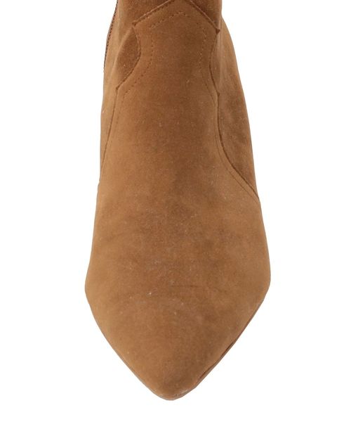 Ungrid（アングリッド）の「フェイクスウェードショートブーツ（ブーツ・レディース・ブラウン/ヘザーグレー・S/M/L）」の7枚目の写真