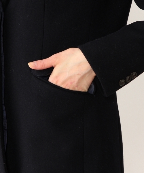 green label relaxing（グリーンレーベルリラクシング）の「◆GT DBL/CL W/N/CAチェスターコート（チェスターコート・レディース・ベージュ/ネイビー/その他・42/36/44/34/38/40）」の6枚目の写真