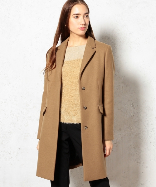 green label relaxing（グリーンレーベルリラクシング）の「◆GT DBL/CL W/N/CAチェスターコート（チェスターコート・レディース・ベージュ/ネイビー/その他・42/36/44/34/38/40）」の16枚目の写真