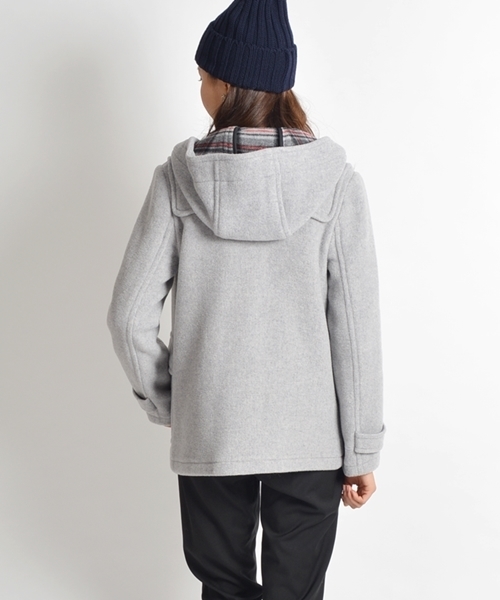SHIPS for women（シップスフォーウィメン）の「PONTETORTO: ショートダッフル◇●（ダッフルコート・レディース・グレー/ネイビー/マスタード/ベージュ/ブルー/ブラック・36/38）」の10枚目の写真
