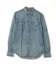 RRL（ダブル アール エル）の「インディゴ バッファロー ウエスタン