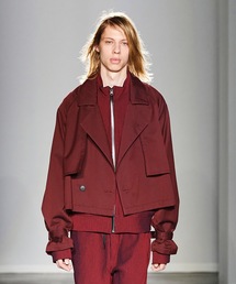 JieDa�i�W�G�_�j�́u2020�H�~ GABARDINE SHORT TRENCH JACKET�i�e�[���[�h�W���P�b�g�j�v