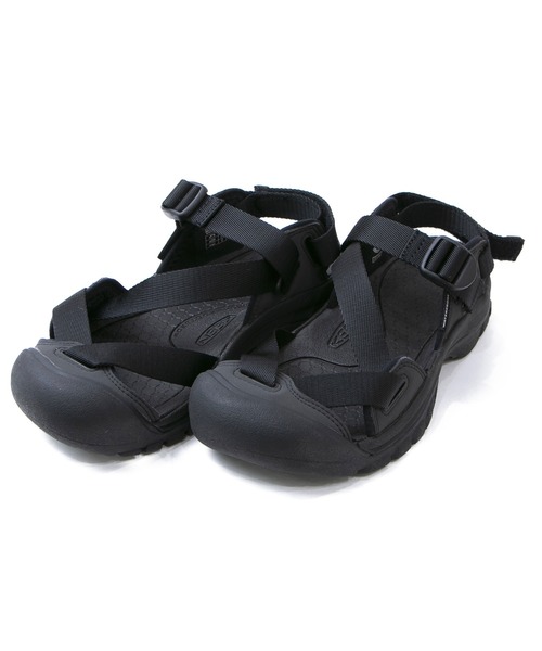 KEEN(キーン)の「KEEN/キーン ZERRAPORT 2 W(サンダル・レディース・ブラック/レインボー/ライトグレー・24.5㎝/23.5㎝/23.5cm)」の2枚目の写真