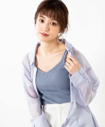 WEGO | WEGO/カップインリブキャミソール(キャミソール)