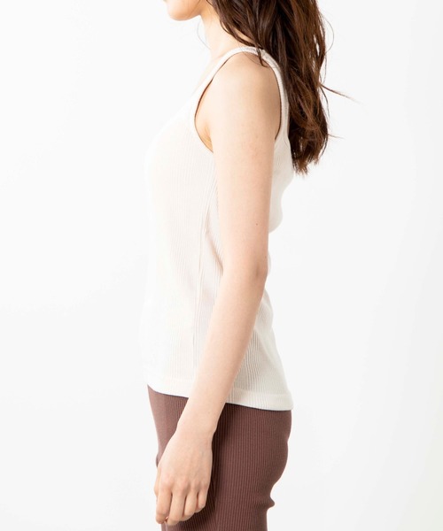 WEGO（ウィゴー）の「WEGO/カップインリブキャミソール（キャミソール・レディース・ブラック/ホワイト/ブルー・SMALL/MEDIUM）」の19枚目の写真