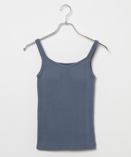 WEGO（ウィゴー）の「WEGO/カップインリブキャミソール（キャミソール・レディース・ブラック/ホワイト/ブルー・SMALL/MEDIUM）」の16枚目の写真