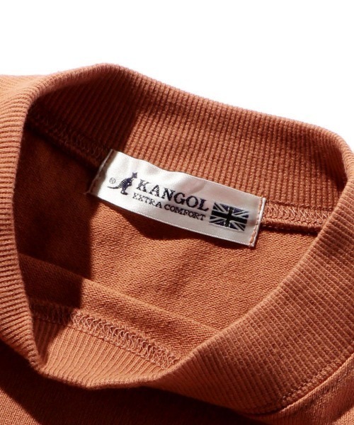 KANGOL EXTRA COMFORT(カンゴールエクストラコンフォート)の「WEB限定【KANGOL EXTRA COMFORT(カンゴール エクストラ コンフォート)】フレンチスリーブネックポイントTシャツ(Tシャツ/カットソー・レディース・パープル/キャメル/ベージュ/グレー/オフホワイト・M/L/LL)」の20枚目の写真