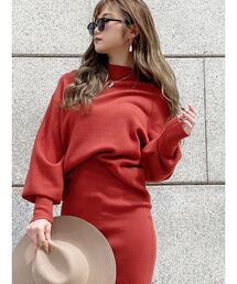 GYDA | ボトルネックニットTOPS(ニット/セーター)