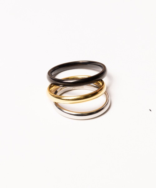 Anthe（アンテ）の「Anthe by yarka / stainless series simple2mm ring（リング・レディース・シルバー/ゴールド/ブラック・#15/#11/#13）」の4枚目の写真