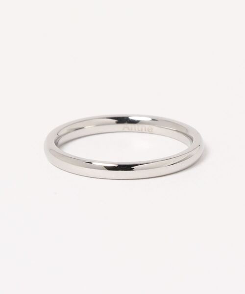 Anthe（アンテ）の「Anthe by yarka / stainless series simple2mm ring（リング・レディース・シルバー/ゴールド/ブラック・#15/#11/#13）」の9枚目の写真