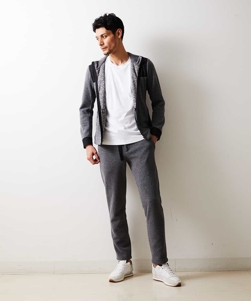 MICHEL KLEIN HOMME   （ミッシェルクランオム）の「ブルゾン（サーモライトボア）（その他アウター・メンズ・ブラック/グレー・46/48/51）」の5枚目の写真