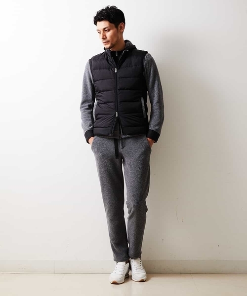 MICHEL KLEIN HOMME   （ミッシェルクランオム）の「ブルゾン（サーモライトボア）（その他アウター・メンズ・ブラック/グレー・46/48/51）」の7枚目の写真