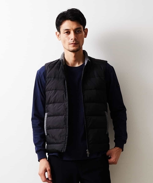 MICHEL KLEIN HOMME   （ミッシェルクランオム）の「ブルゾン（サーモライトボア）（その他アウター・メンズ・ブラック/グレー・46/48/51）」の11枚目の写真