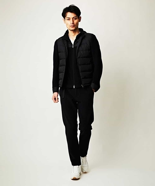 MICHEL KLEIN HOMME   （ミッシェルクランオム）の「ブルゾン（サーモライトボア）（その他アウター・メンズ・ブラック/グレー・46/48/51）」の14枚目の写真