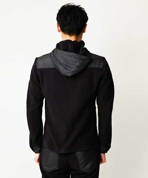 MICHEL KLEIN HOMME   （ミッシェルクランオム）の「ブルゾン（サーモライトボア）（その他アウター・メンズ・ブラック/グレー・46/48/51）」の16枚目の写真