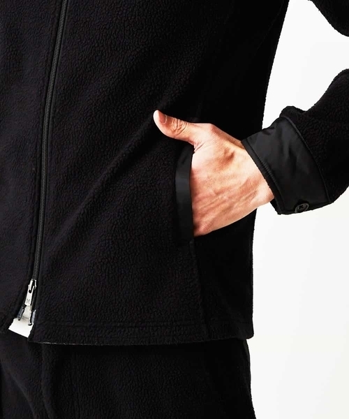 MICHEL KLEIN HOMME   （ミッシェルクランオム）の「ブルゾン（サーモライトボア）（その他アウター・メンズ・ブラック/グレー・46/48/51）」の18枚目の写真