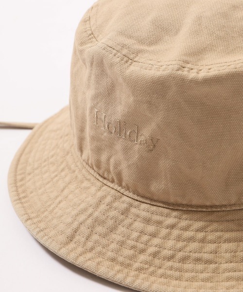 HOLIDAY ホリデイ　バケットハット HOLIDAY（ホリデイ）の「HOLIDAY BUCKET HAT ホリデイバケット