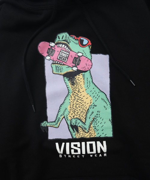 VISION STREET WEAR(ヴィジョンストリートウェア)の「【VISION STREET WEAR】裏毛プリントパーカー(パーカー・メンズ・ホワイト/ブラック/ベージュ/パープル/ブルー/ホワイト系その他/ブラック系その他/パープル系その他・LL/M/L)」の20枚目の写真