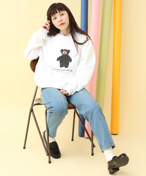 I am I - ☆新品☆I AM I くまのともだち スウェット I am I in fact（アイアムアイインファクト）の「くまの