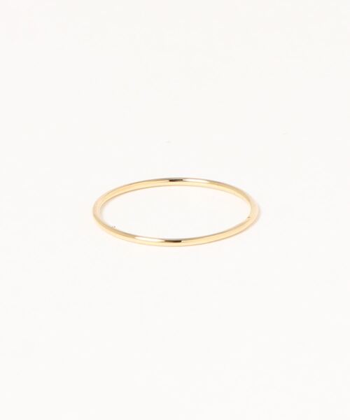 ECRu.】14kgfシンプルリング（リング）｜tone（トーン）のファッション