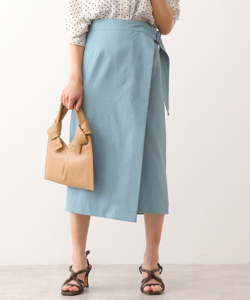 マルティニーク ドライオックスタイトスカート ネイビー