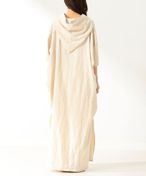 Demi-Luxe BEAMS(デミルクス ビームス)の「DOU BOCHI Eric Bergere / Saliers リネンワンピース(ワンピース・レディース・ブラック/ホワイト系その他5・ONE SIZE)」の16枚目の写真