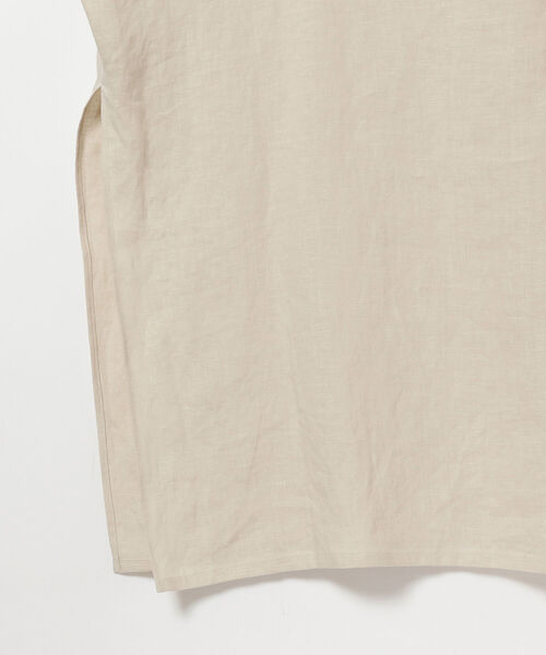 Demi-Luxe BEAMS(デミルクス ビームス)の「DOU BOCHI Eric Bergere / Saliers リネンワンピース(ワンピース・レディース・ブラック/ホワイト系その他5・ONE SIZE)」の7枚目の写真