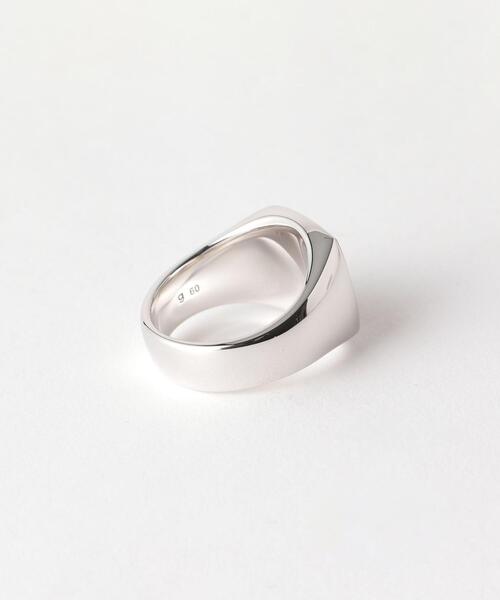 TOM WOOD（トムウッド）の「＜TOM WOOD（トムウッド）＞ TIGER EYE C M/リング □□ ¨（リング・メンズ・ブラウン・58/60）」の2枚目の写真