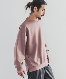 Rocky Monroe | シルケットポンチモックネックBIGトレーナー ビッグシルエット 無地 スウェット  スリット ユニセックス 2021 SPRING(スウェット)
