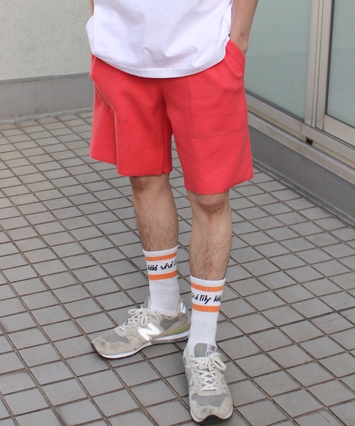 1 to 10 people（ワントゥテンピープル）の「【1to10people】サマーニットショーツ WGC-022-M（その他パンツ・メンズ・ネイビー/サックスブルー/ピンク・M/L）」の3枚目の写真