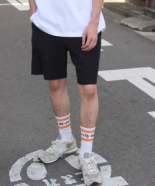 1 to 10 people（ワントゥテンピープル）の「【1to10people】サマーニットショーツ WGC-022-M（その他パンツ・メンズ・ネイビー/サックスブルー/ピンク・M/L）」の15枚目の写真