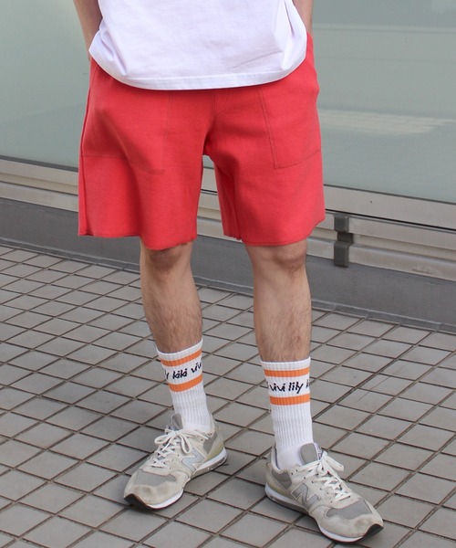 1 to 10 people（ワントゥテンピープル）の「【1to10people】サマーニットショーツ WGC-022-M（その他パンツ・メンズ・ネイビー/サックスブルー/ピンク・M/L）」の10枚目の写真