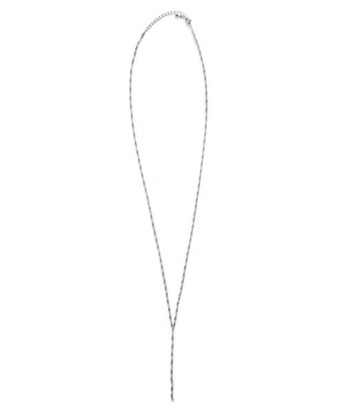 Pierrot(ピエロ)の「ツイストチェーンYラインネックレス(ネックレス・レディース・シルバー/ゴールド・FREE)」の7枚目の写真