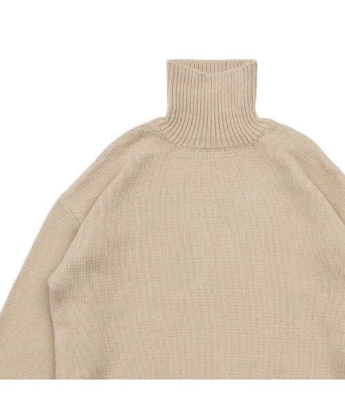 select MOCA（セレクトモカ）の「ハイネックルーズオーバーニット（ニット/セーター・レディース・ブラック/レッド/オリーブ/アイボリー・FREE）」の15枚目の写真