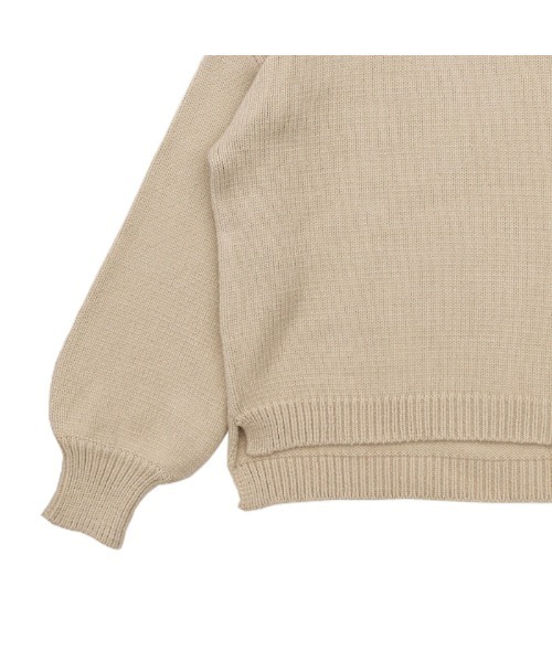 select MOCA（セレクトモカ）の「ハイネックルーズオーバーニット（ニット/セーター・レディース・ブラック/レッド/オリーブ/アイボリー・FREE）」の16枚目の写真